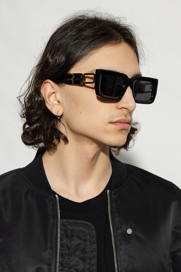 【送料&関税込】Off-White Boston Rectangular Frame Sunglasse Off-White Eyewear Boston rectangle-frame Sunglasses | Grey